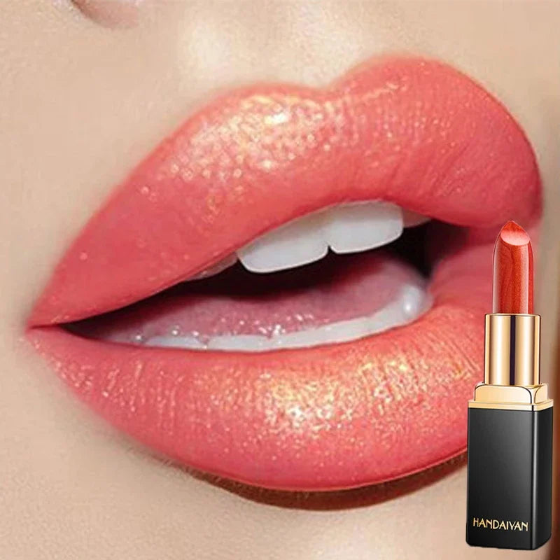 Metal Shimmer Lipstick – 9 Shades