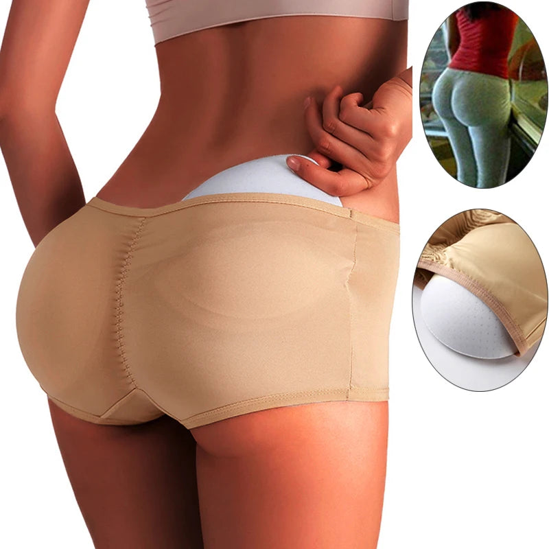 Seamless Padded Butt-Lifter Shorts – Instant Hourglass Boost