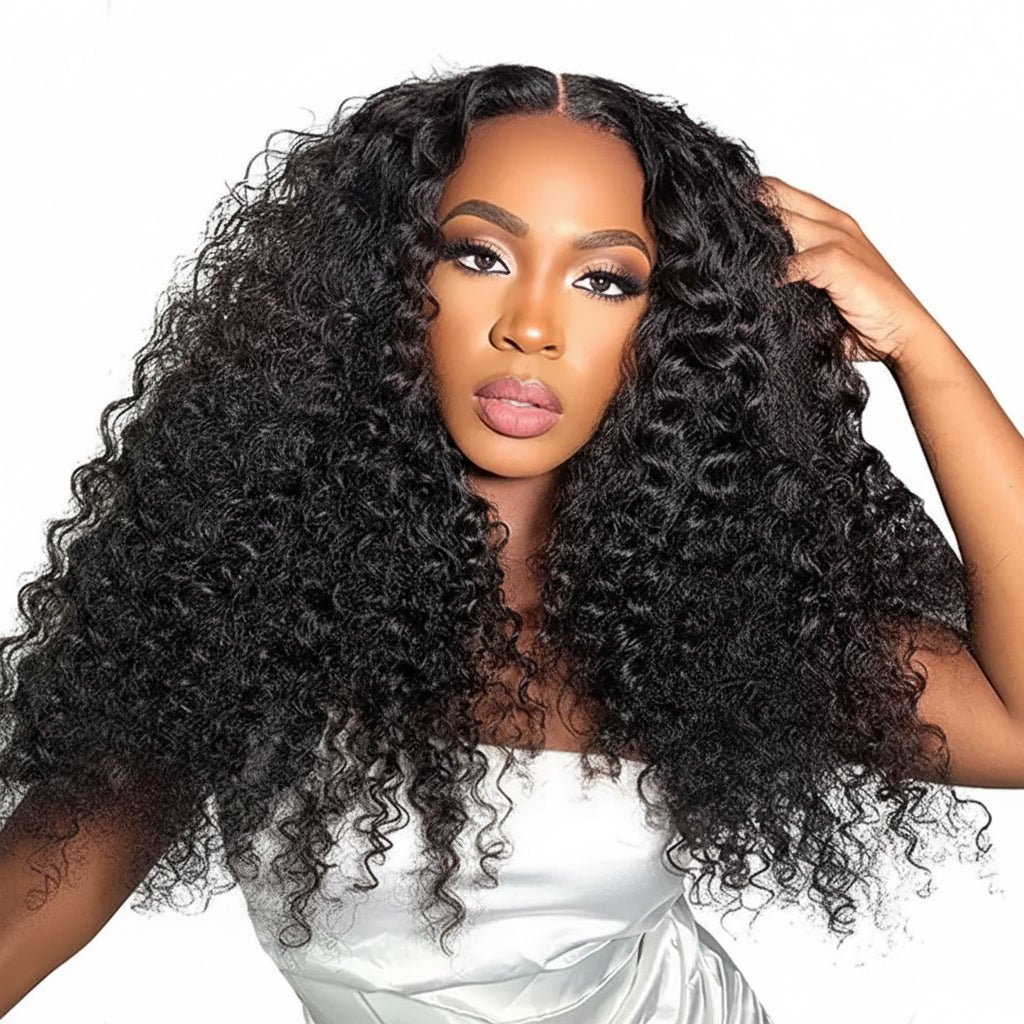 "Curl Theory" Kinky Curly Wear & Go Wig – HD Lace, Pre-Bleached Knots, Pre-Cut & Pre-Plucked