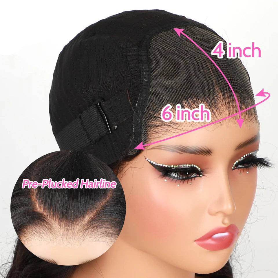 "Short & Deadly" Straight Bob Wear & Go Wig – 7x5 HD Lace, Pre-Plucked, Glueless