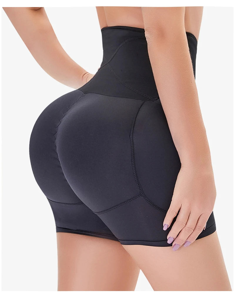 Padded Fake Buttock Hip Enhancer Shorts
