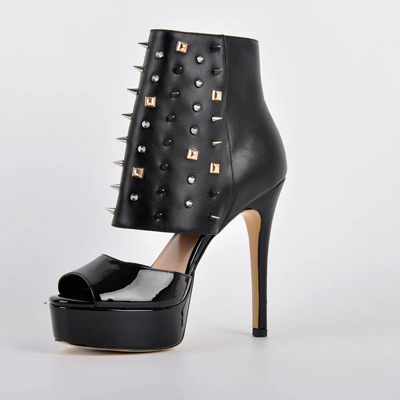 Spike Siren Platform Heels – Fierce Studded Drag Stilettos