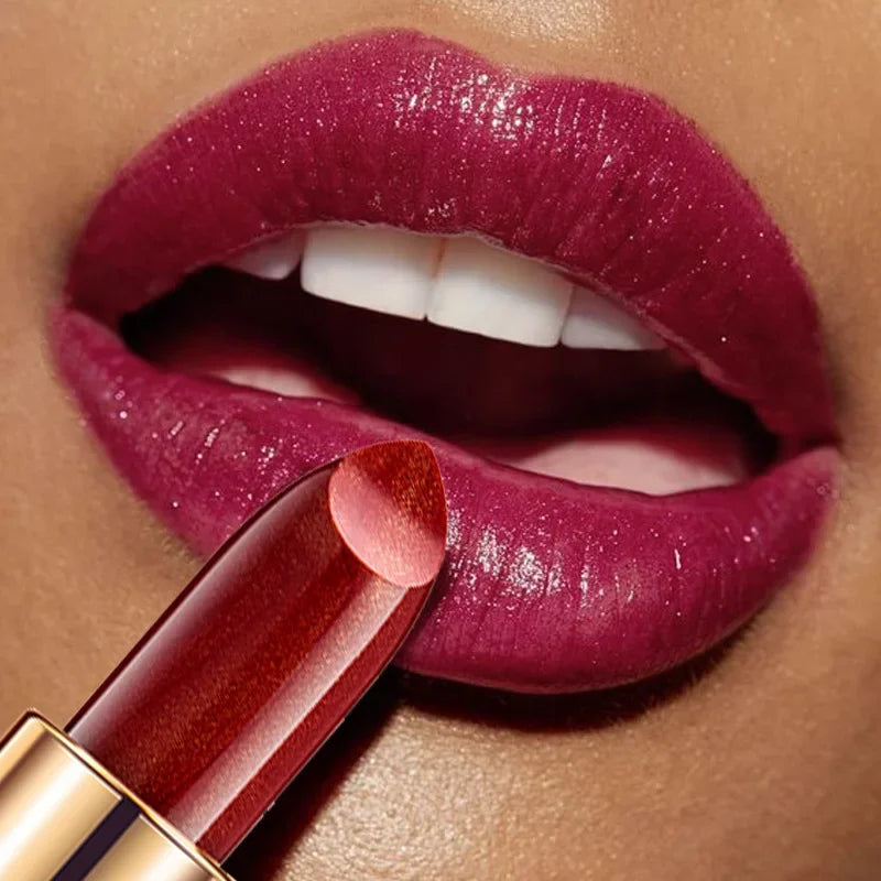 Metal Shimmer Lipstick – 9 Shades