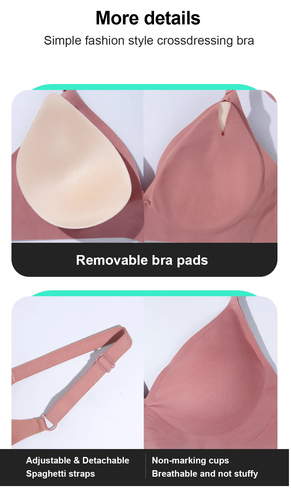 Drag Queen Silicone Breast Enhancer Bra - Cleavage Queen Transformation for Epic Performances