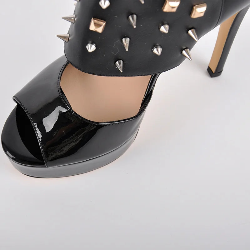 Spike Siren Platform Heels – Fierce Studded Drag Stilettos