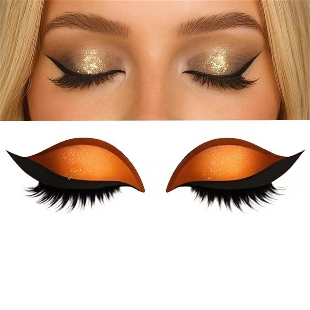 2-in-1 Eyeshadow & Lash Stickers | Peel, Stick & Serve Face