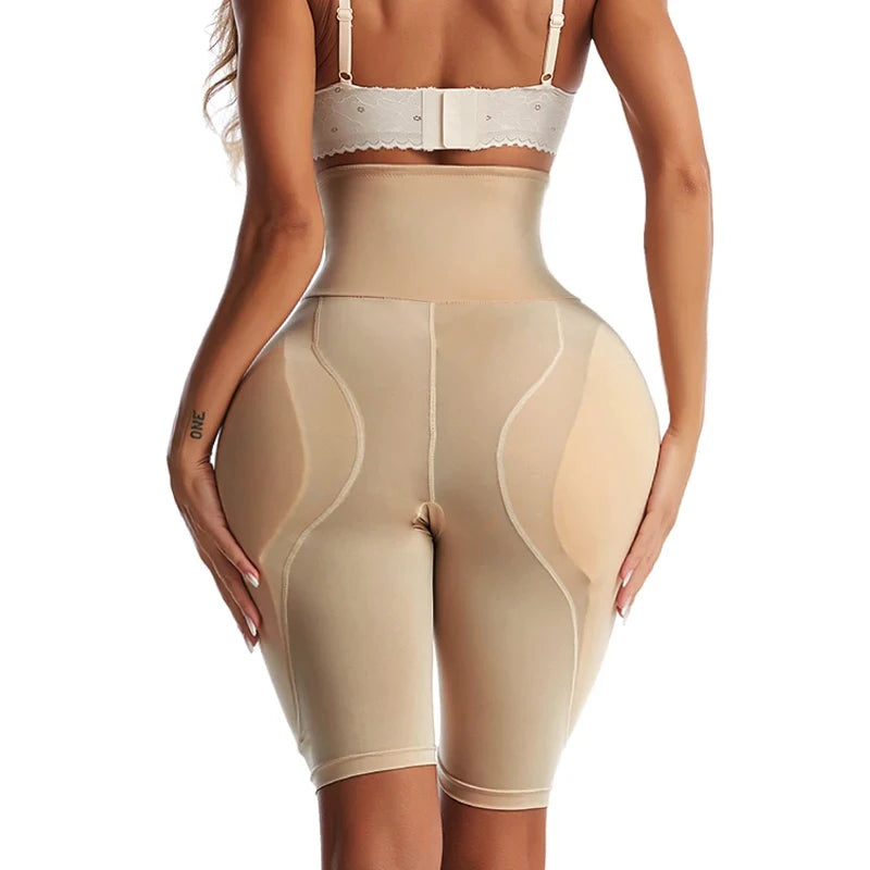 Booty Poppin' Hip Enhancer Shapewear - Padded Butt Lifter Shorts