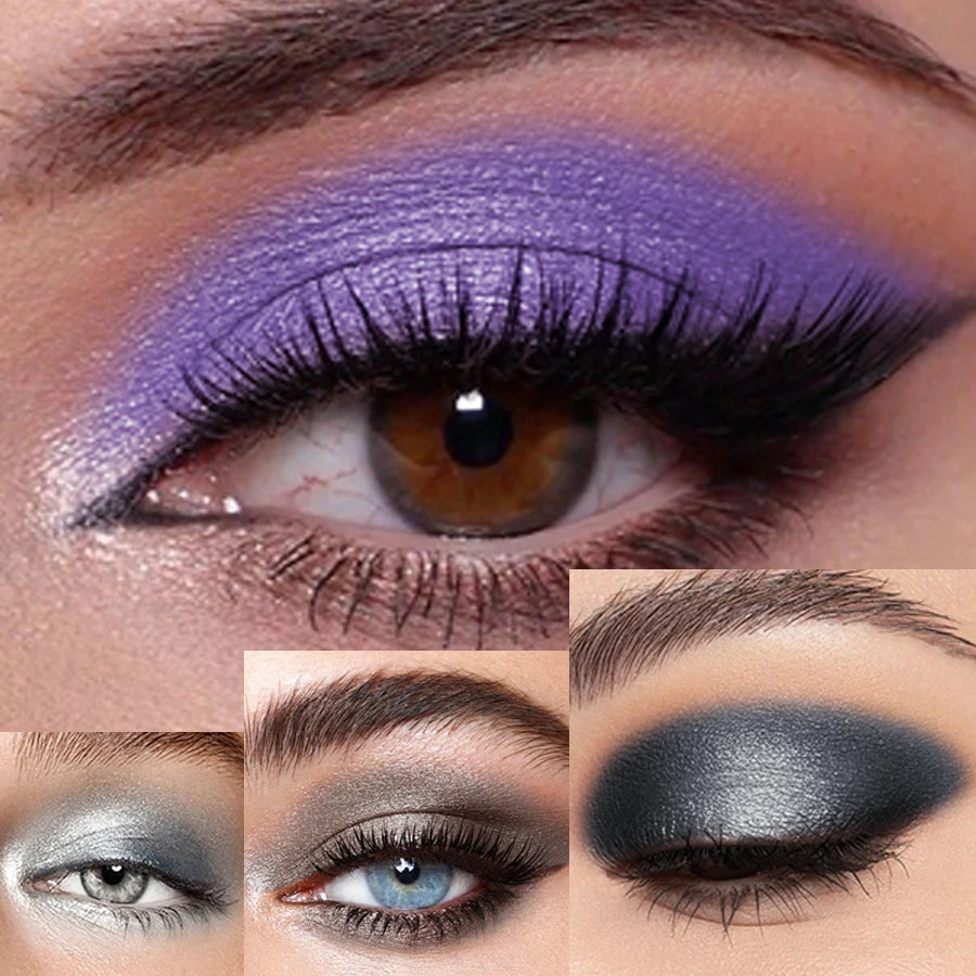 Waterproof Metallic Eyeshadow Stick – 12 Shades, High-Pigment Shimmer for Drag & Bold Eye Looks