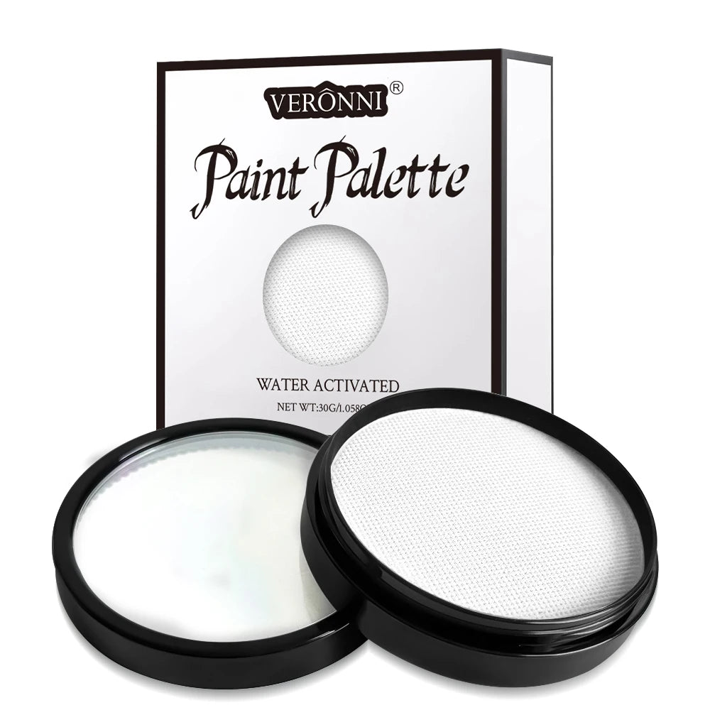 Water-Soluble Face & Body Paint with Brushes