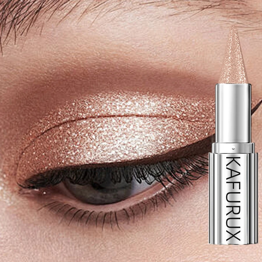 Waterproof Metallic Eyeshadow Stick – 12 Shades, High-Pigment Shimmer for Drag & Bold Eye Looks