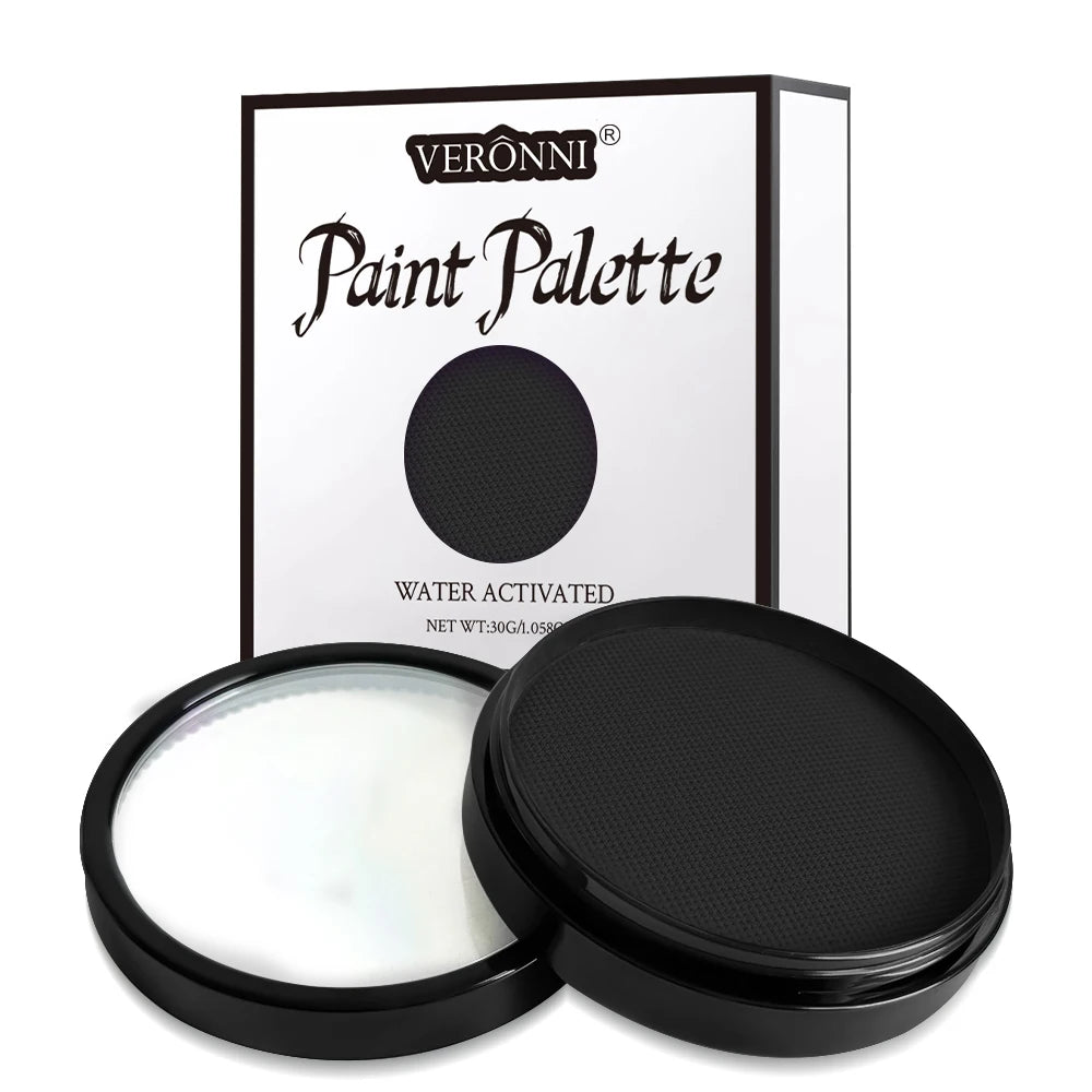 Water-Soluble Face & Body Paint with Brushes