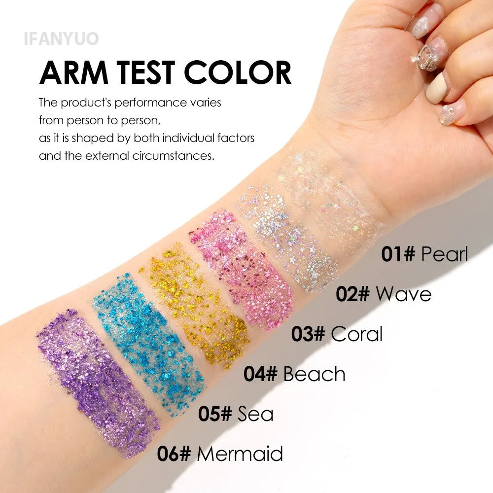 Chunky Glitter Gel Stick | Face, Body & Hair | Long-Lasting Shimmer