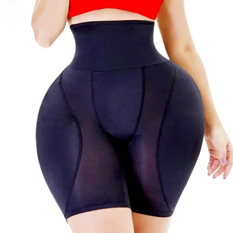 Ultimate Full Body Shaper - Padded Butt Lifter Bodysuit with Removable Hip Pads