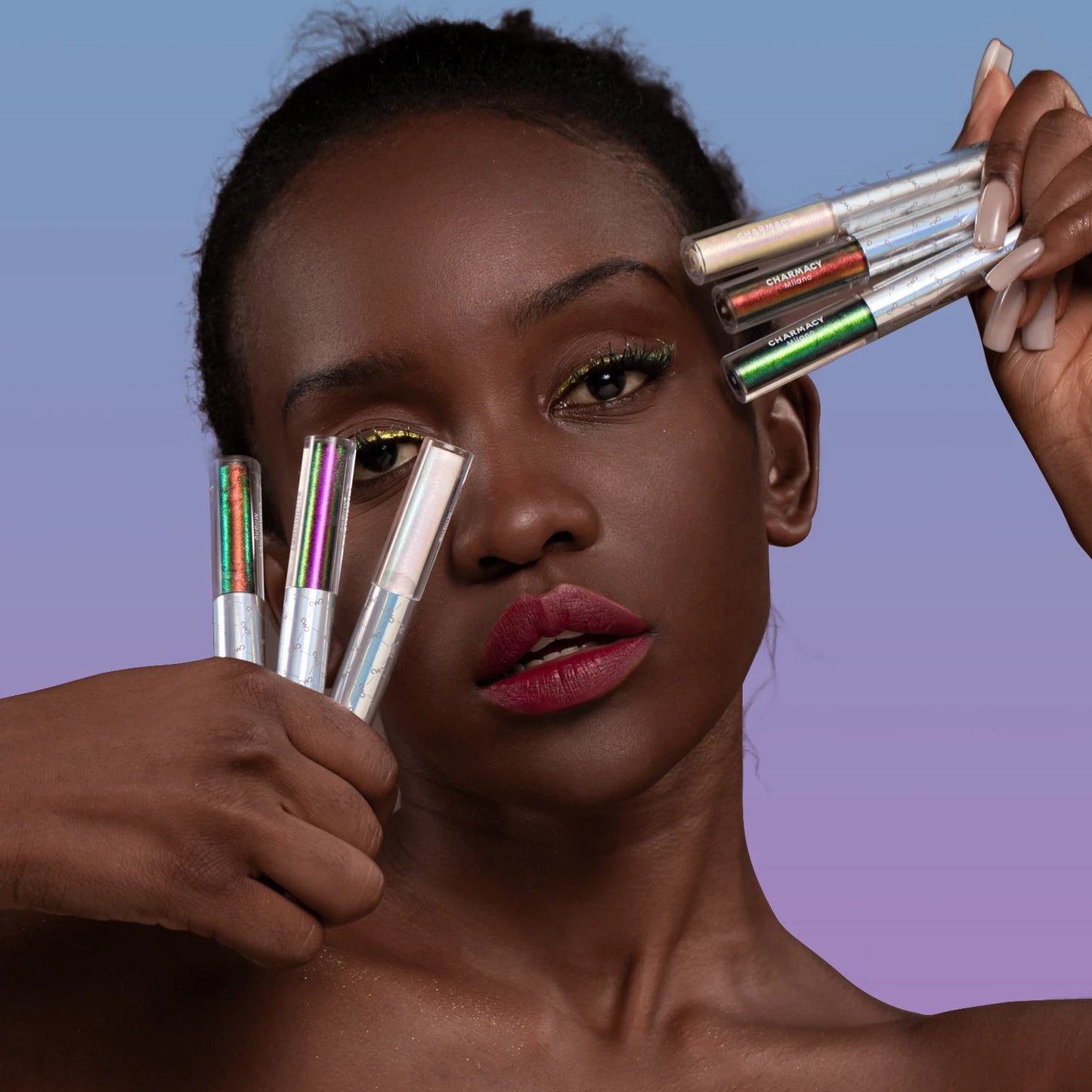 Duochrome Glitter Liquid Eyeliner | Chameleon Shimmer in 8 Shades