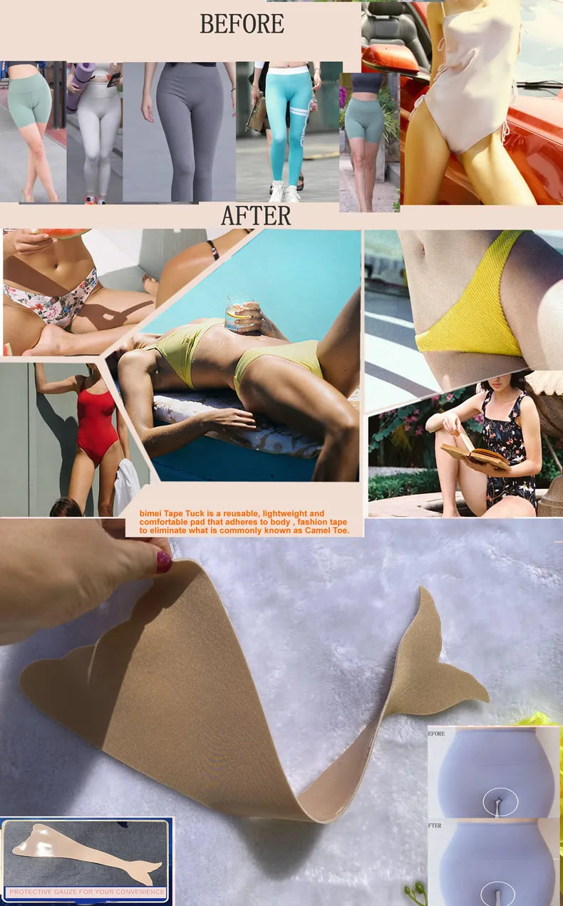 Reusable Mermaid Tucking Tape – Gaff Alternative for Drag, Trans & Crossdressing