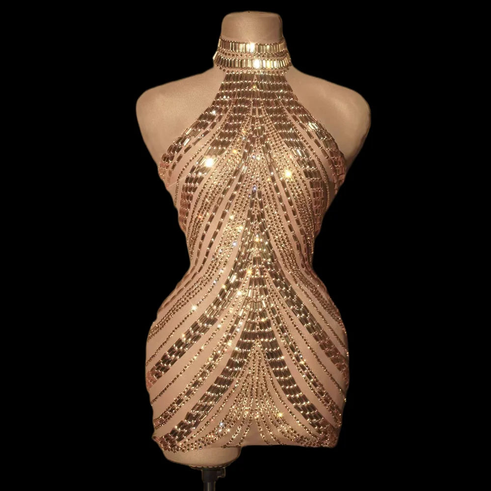 drag queen mini dress Sparkly Drag Party Mini Dress – The Drag Queen Store