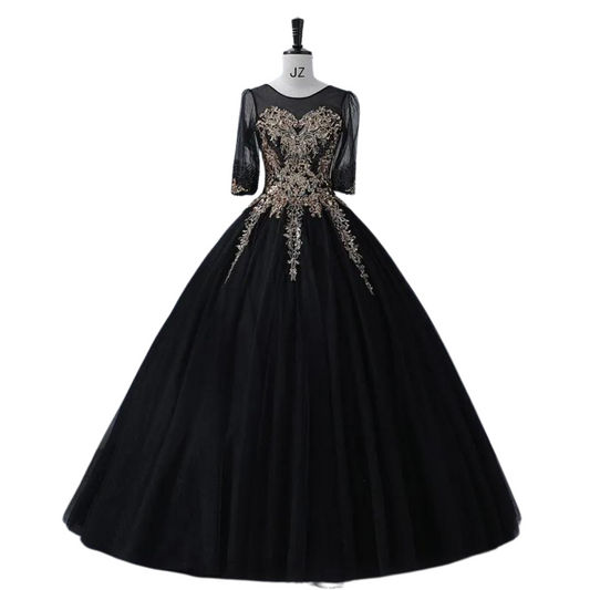 Black Drama Drag Queen Gown