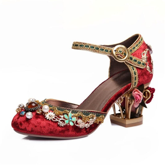 Vintage Beaded Heels: The Perfect Shoes for Your Next Drag Show