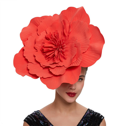 Large Flower Fascinator Hat