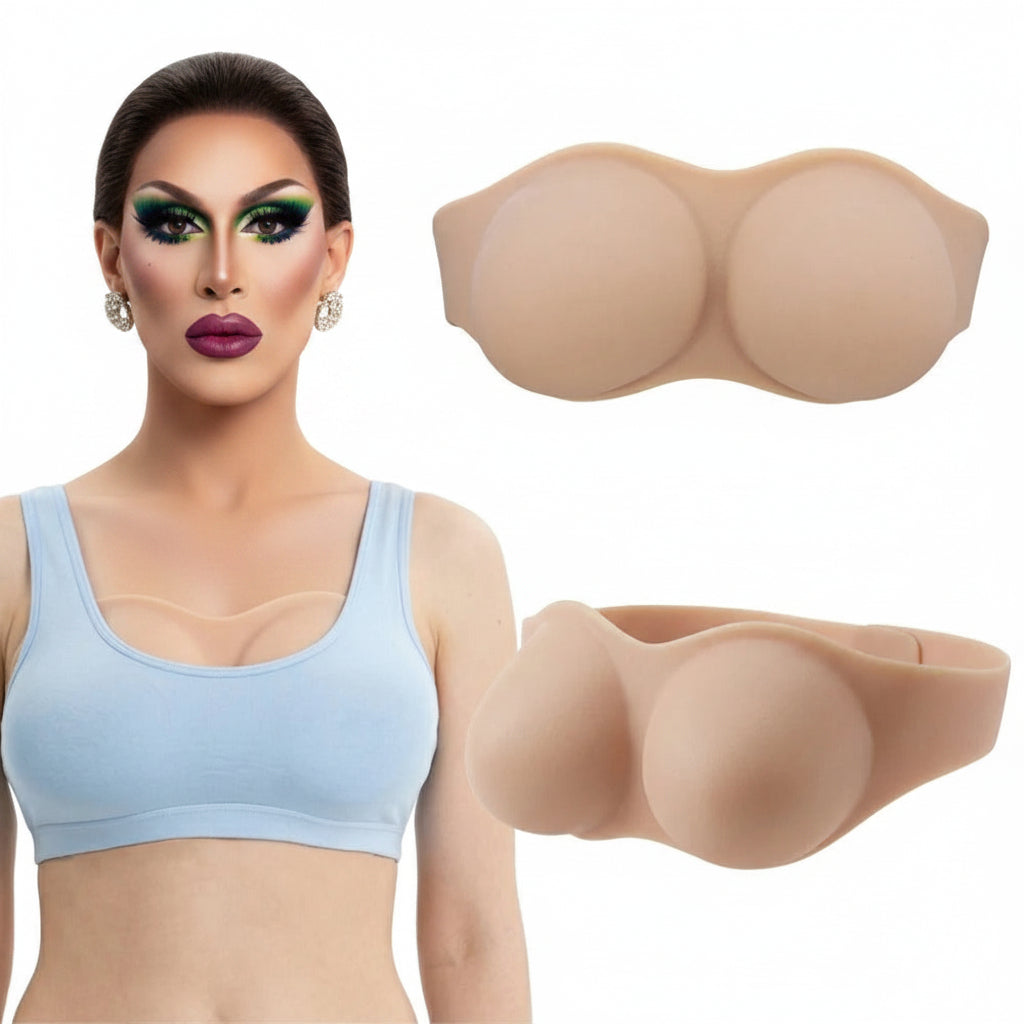 The Confidence Collection Silicone Hip &amp; Bust Enhancer Bra – Curve-Defying Body Shaper