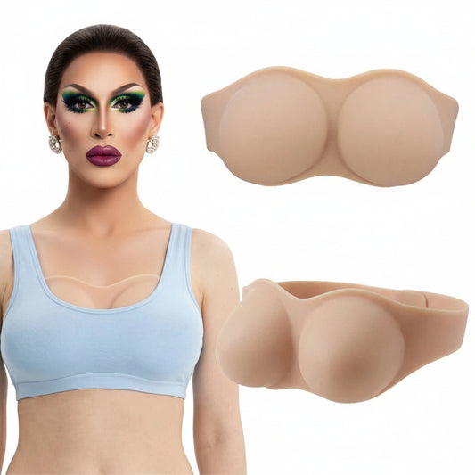 The Confidence Collection Silicone Hip &amp; Bust Enhancer Bra – Curve-Defying Body Shaper