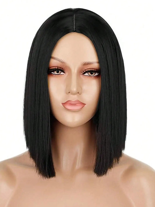 Queen Thea Terre Straight Black Wig