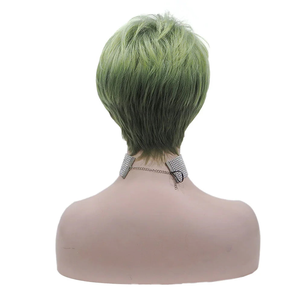 Queen Manila Short Green Wig