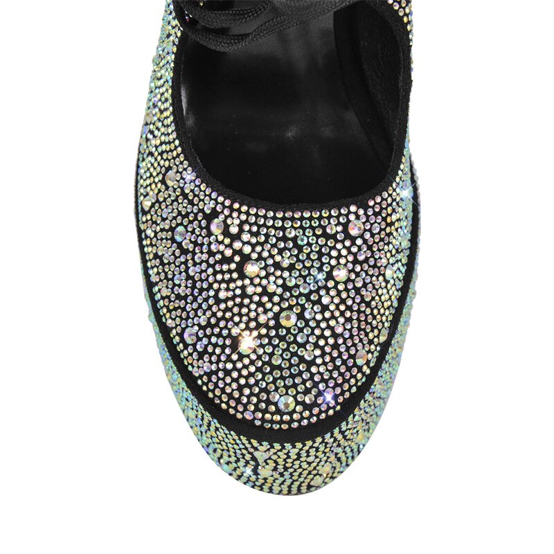 Queen Amaya Rhinestone Ankle Boots | The Drag Queen Store
