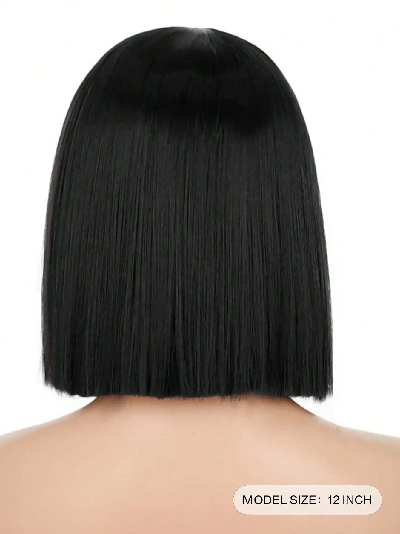 Queen Thea Terre Straight Black Wig