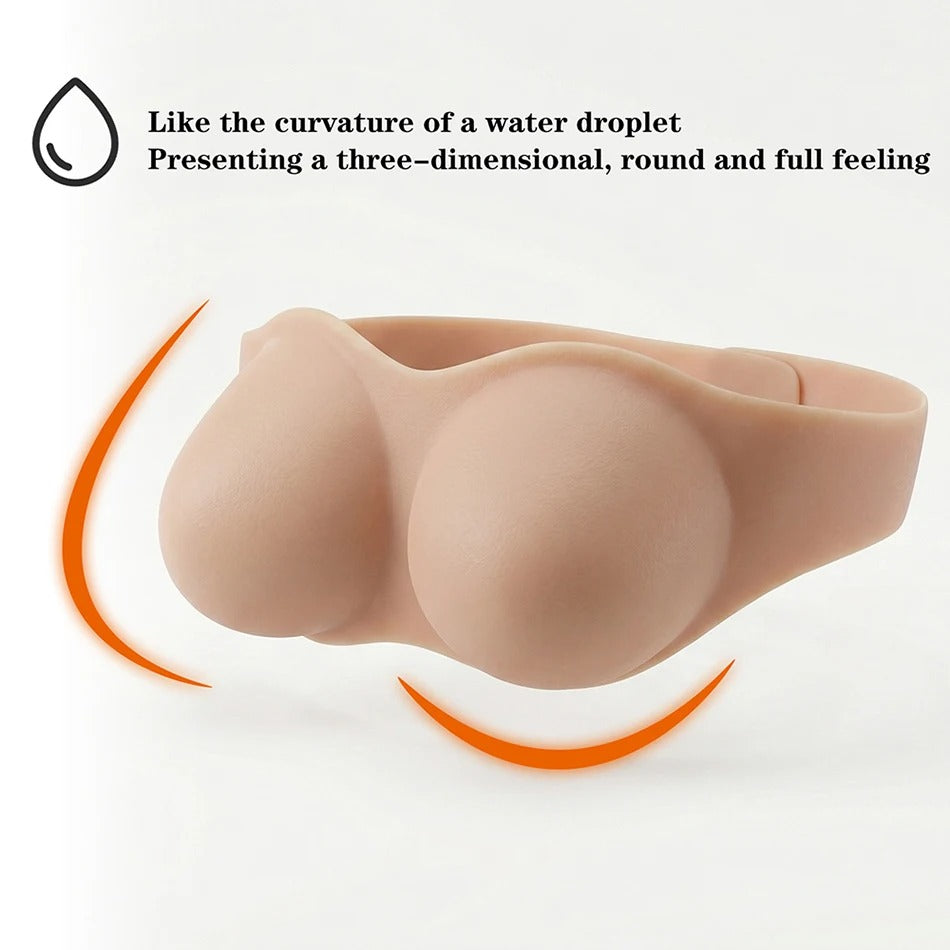 The Confidence Collection Silicone Hip &amp; Bust Enhancer Bra – Curve-Defying Body Shaper