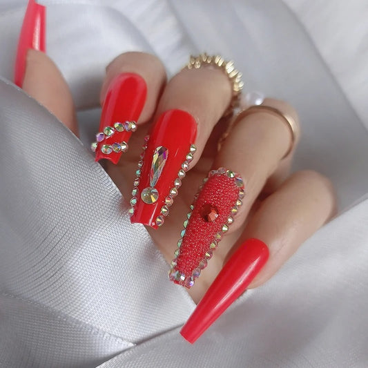 Faye Boulous Luxury Press-On Nails – For Queens Who Slay in Style! 👑💅