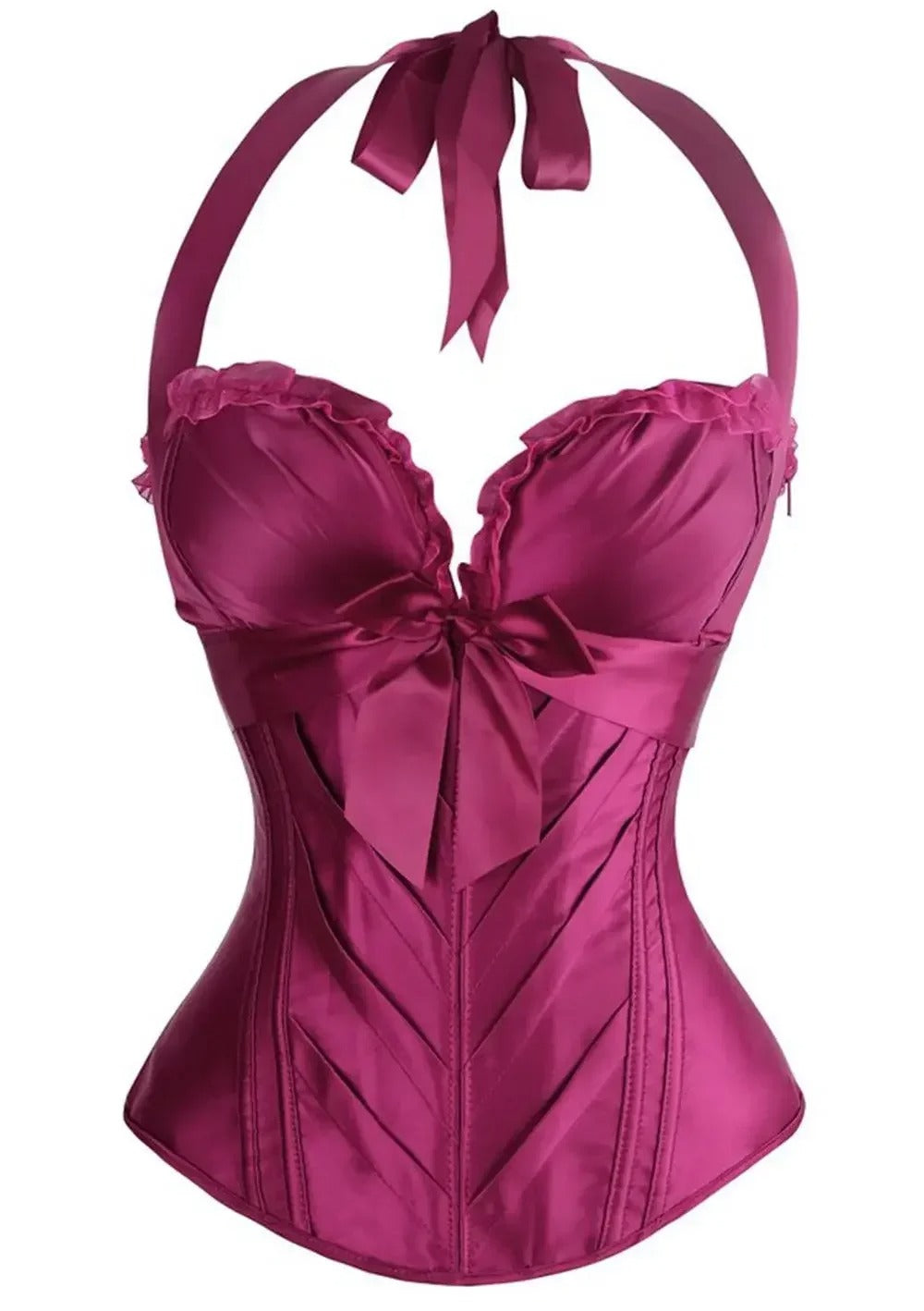Queen Lola Satin Bow Corset