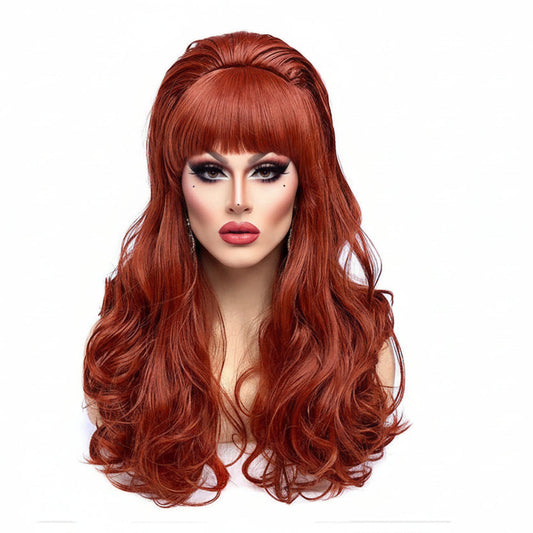 Miss Sublime Red Curly Wig