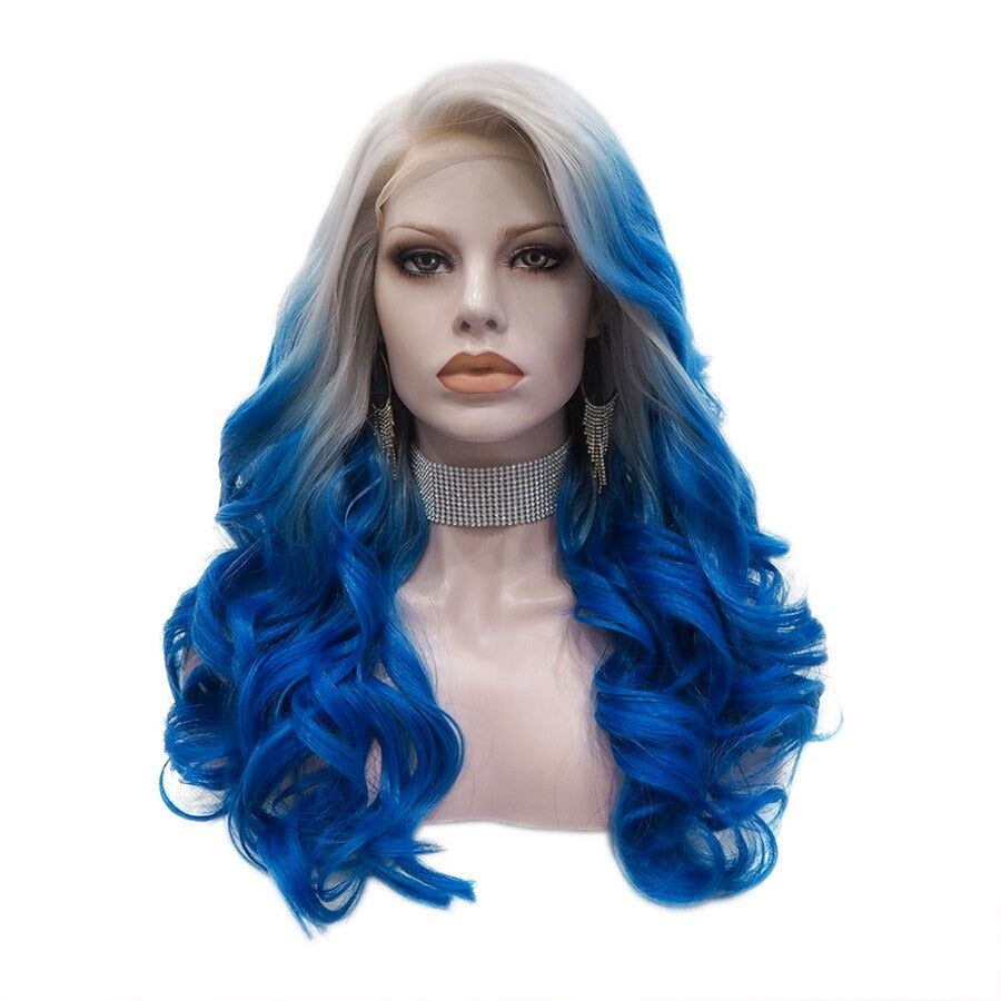 Queen Lola Blue Wig