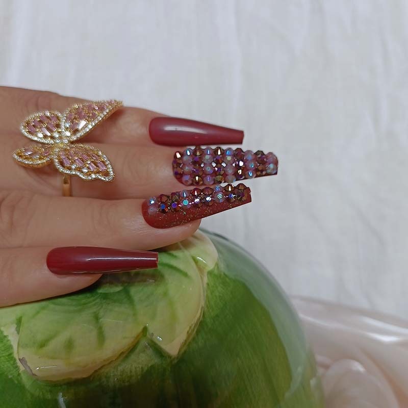 Zahara Dessert Luxury Press On Nails