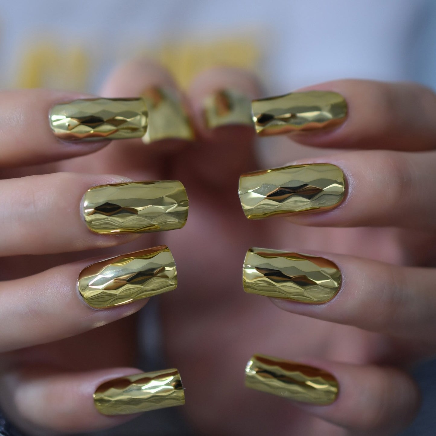 Portia Moniuss Mirror Press On Nails