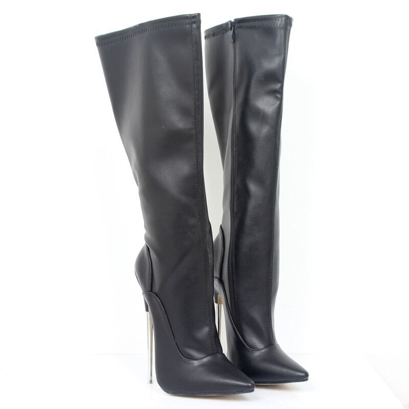 Queen Gia Knee-High Boots