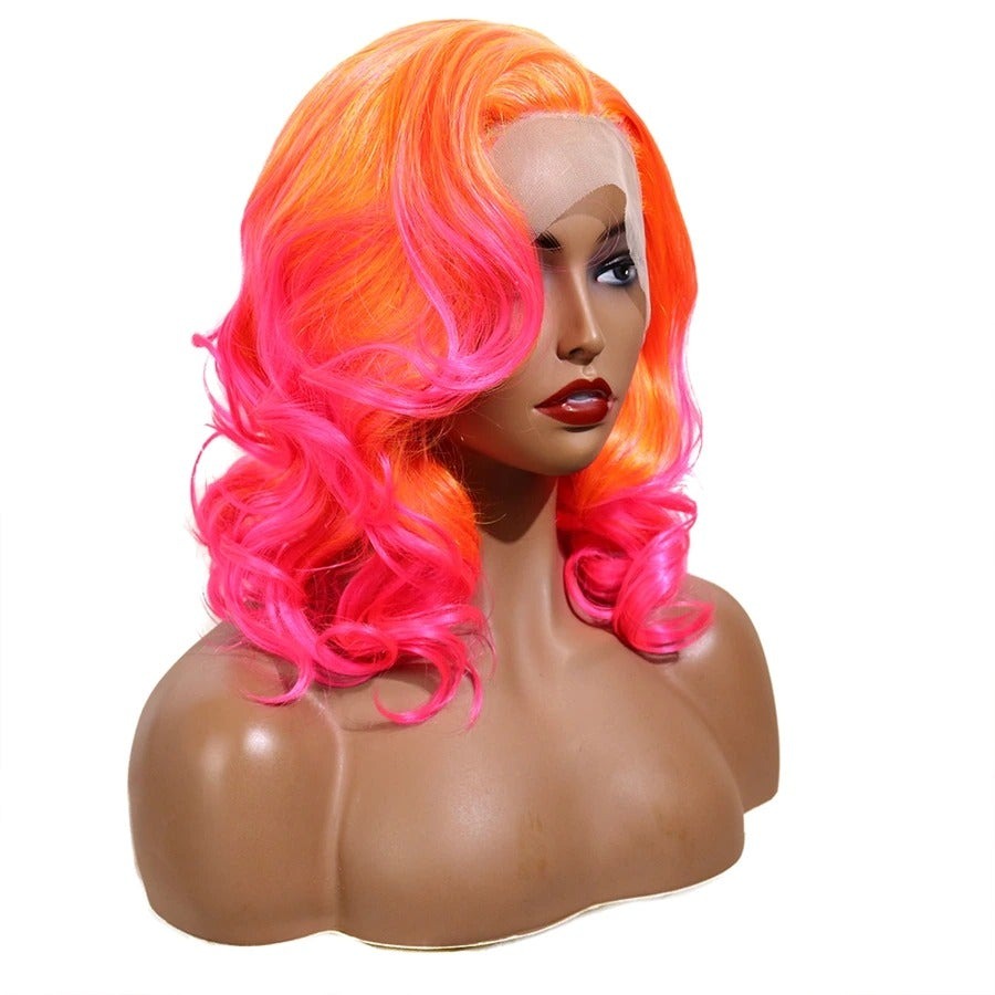 Sam Armie Ombre Pink Wig