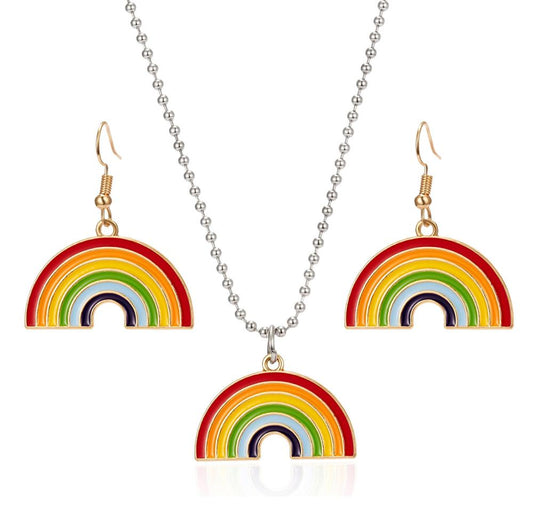 LGBT Gay Pride Rainbow Flag Earrings