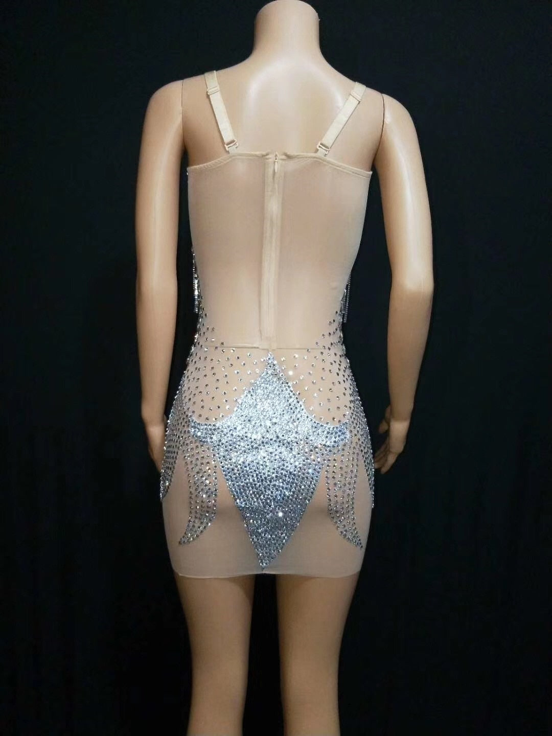 Cora Apple Tassel Mini Dress