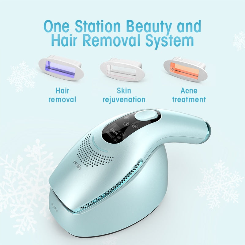 Permanent Laser Epilator Hair Removal (3 in 1 Beauty System)