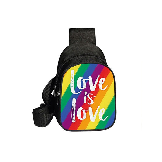 LGBT Gay Pride Rainbow Fanny Pack Waist Bags