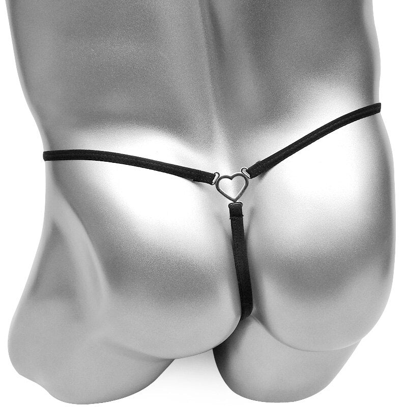 Open Crotch Butterfly Thong