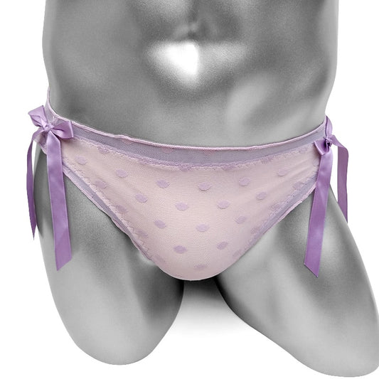 Vye Vacius Dotted Mesh Panties