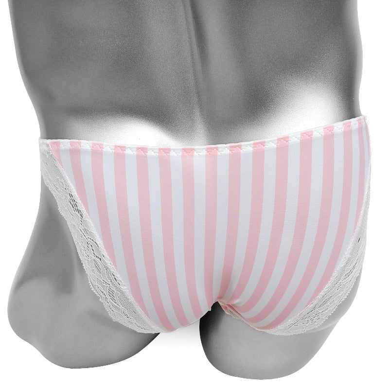 Elijah Morning Wood Pink Striped panties