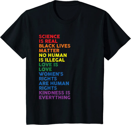 Gay Pride Science Rainbow T-Shirt