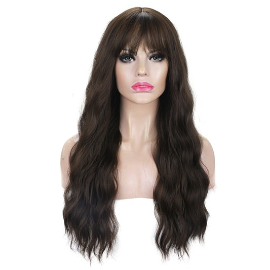 Queen Shuga Cain Brown Wig With Bangs