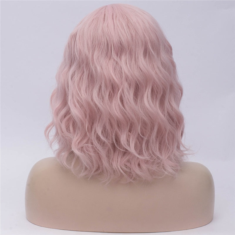 May Liscious Pink Short Wig