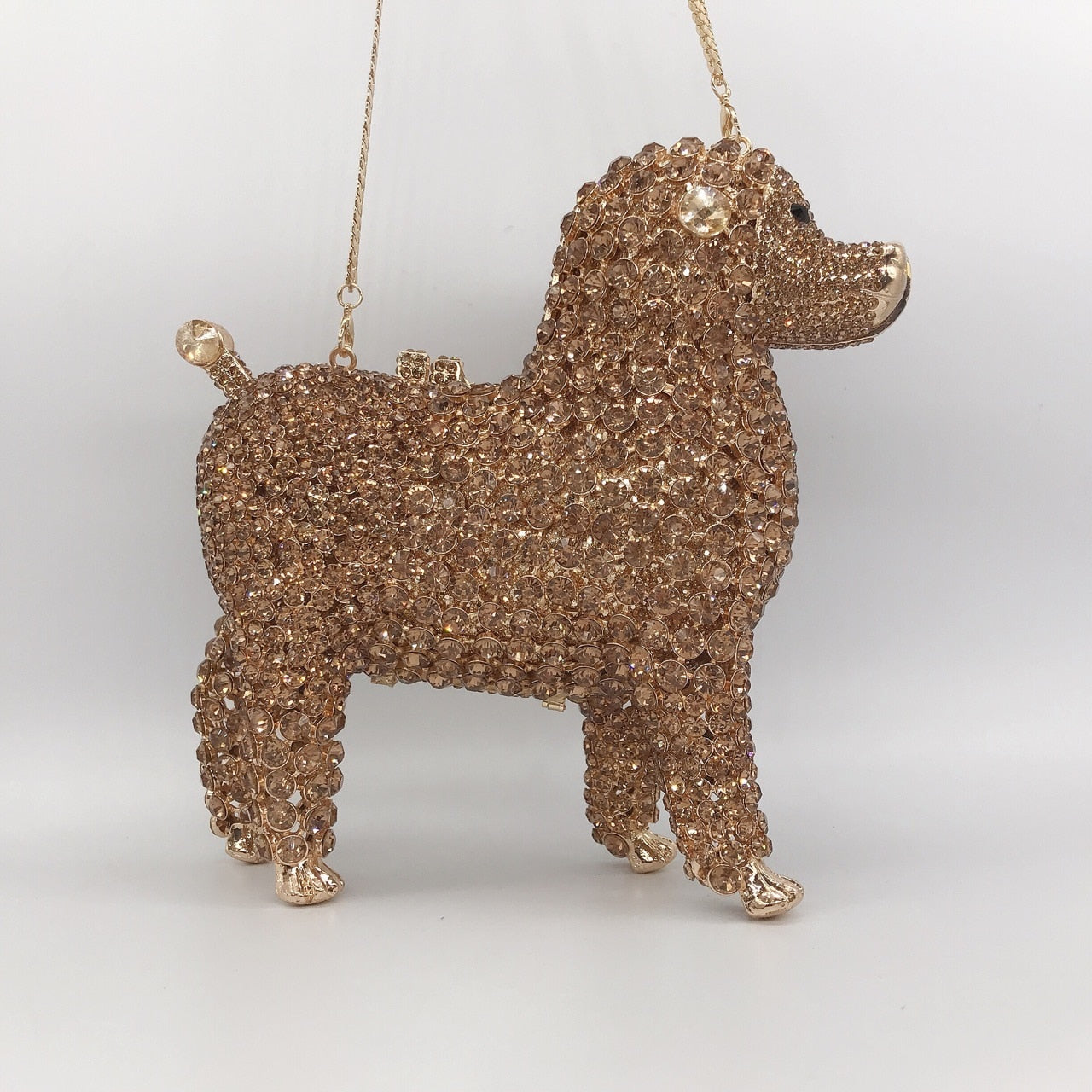 Luxury Poodle Clutch Bag