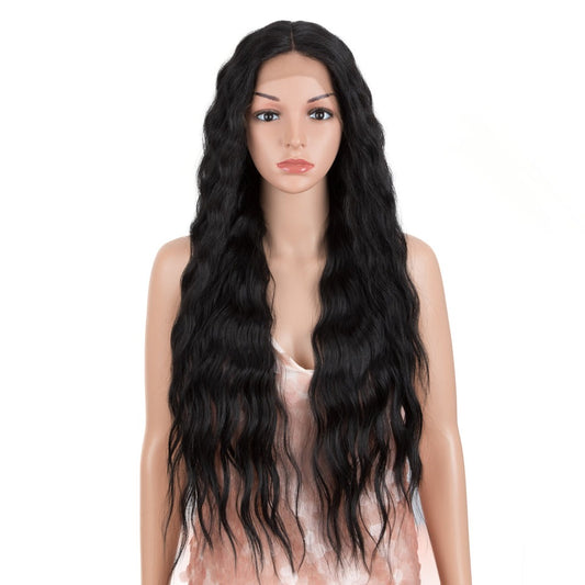Queen Jennifer Long Black Curly Wig